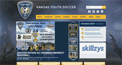 Desktop Screenshot of kansasyouthsoccer.org